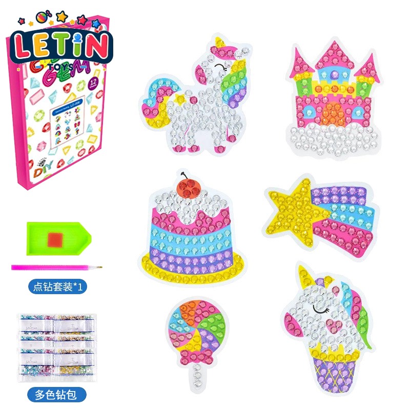 DIY 5D Diamond Painting Sticker Set (Assorted)