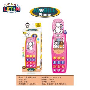 Cartoon Bunny Toy Mobile Phone with Lights and Music
