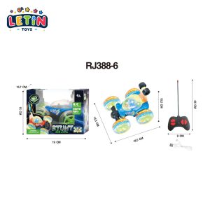 Rechargeable Remote Control Stunt Car with Lights and Music