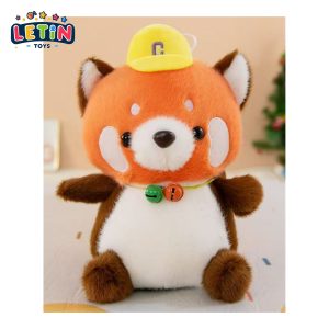 Raccoon Plush Toy with Hat