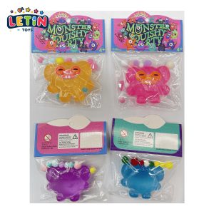 12 pcs Buck-Tooth Monster Stretchy Squishy Toy Set (4 Colors)