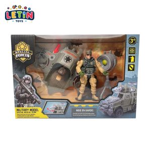 Military Soldier & Vehicle Playset (Window Box)