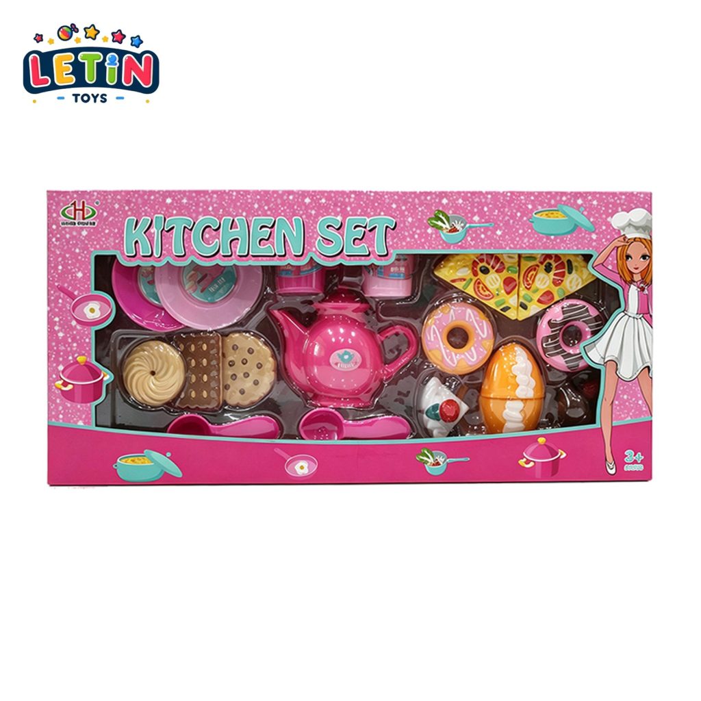Pretend Play Kitchen Food and Dessert Set