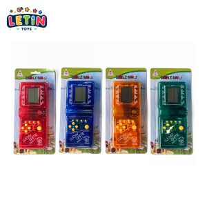 Clear Mini Handheld LCD Game Player, 4 Colors