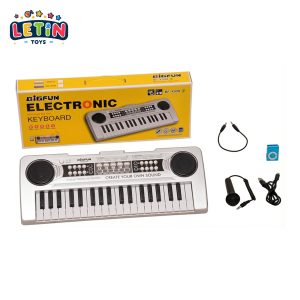 37-Key Musical Keyboard Piano Toy with Microphone