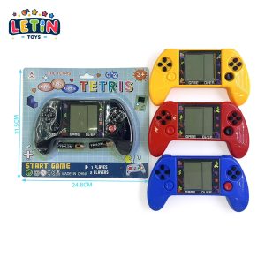 Large Screen LCD Game Console with Batteries, 4 Colors