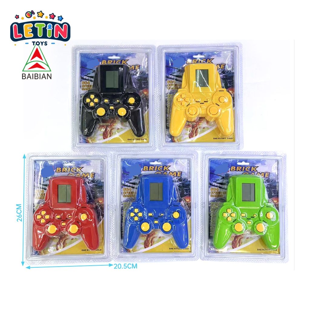Gamepad Style Handheld LCD Game Console, 5 Colors