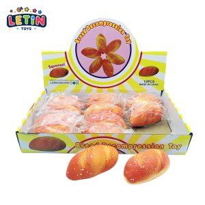 12PCS Realistic Bread Squishy Toy Set