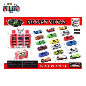 36PCS Die-cast 1:64 F1 and Sports Car Set, 18 Styles