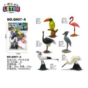 6PCS Realistic Bird Figure Set