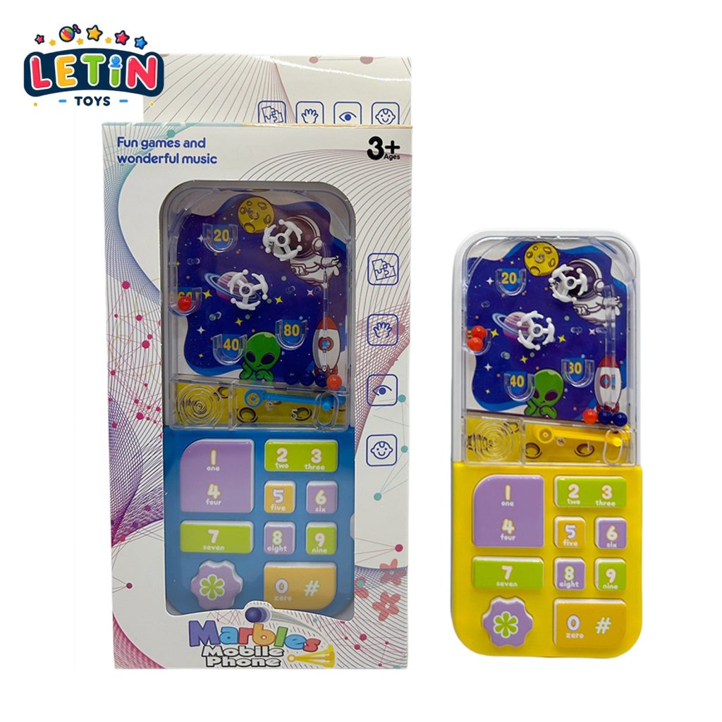 Astronaut Popping Bead Phone Toy, 2 Colors