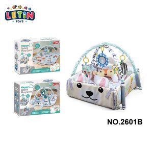 4-in-1 Cartoon Bear Baby Play Gym and Playpen