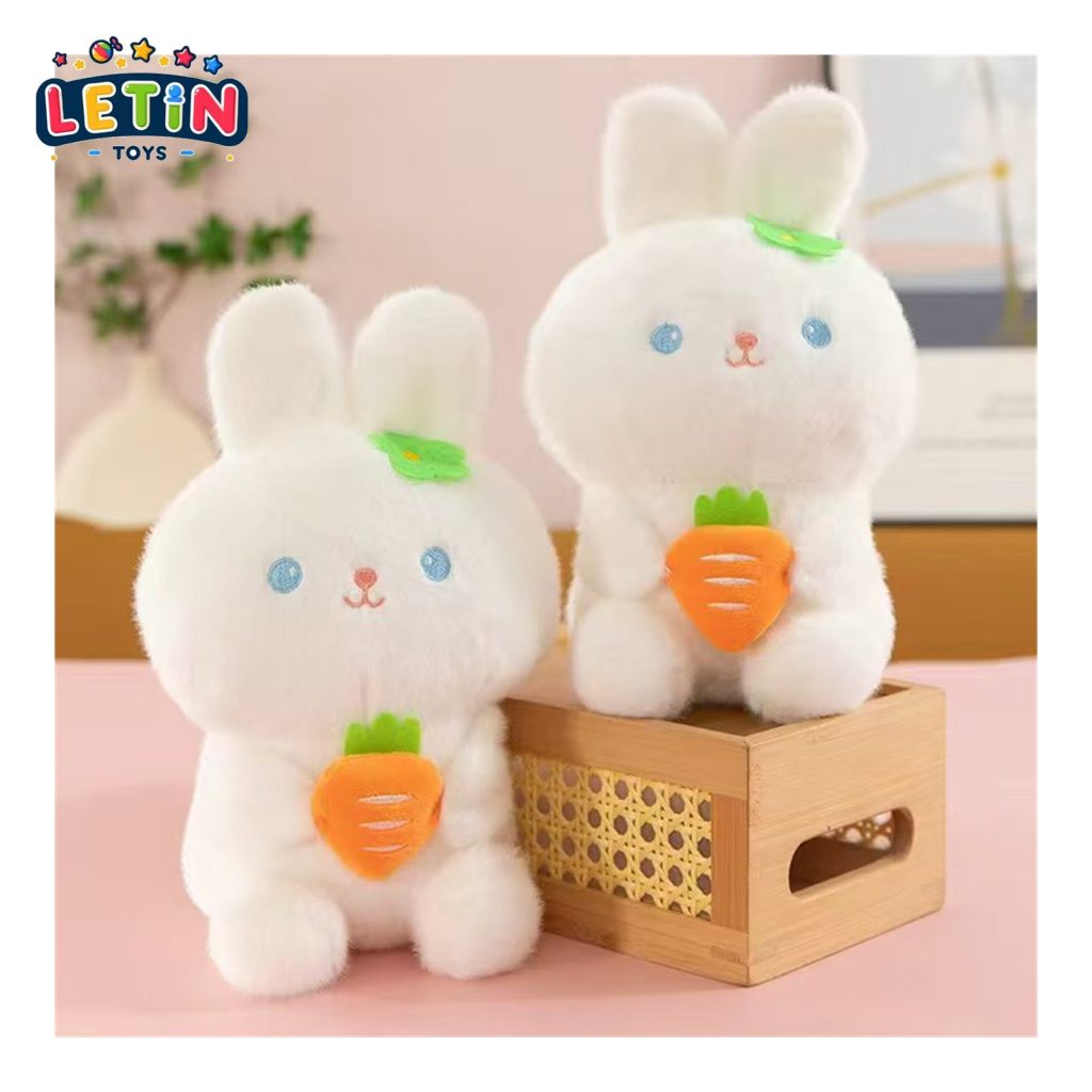 Big White Rabbit Plush Toy