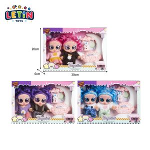 7 Inch Vinyl Fashion Doll Set with Blender, 3 Styles