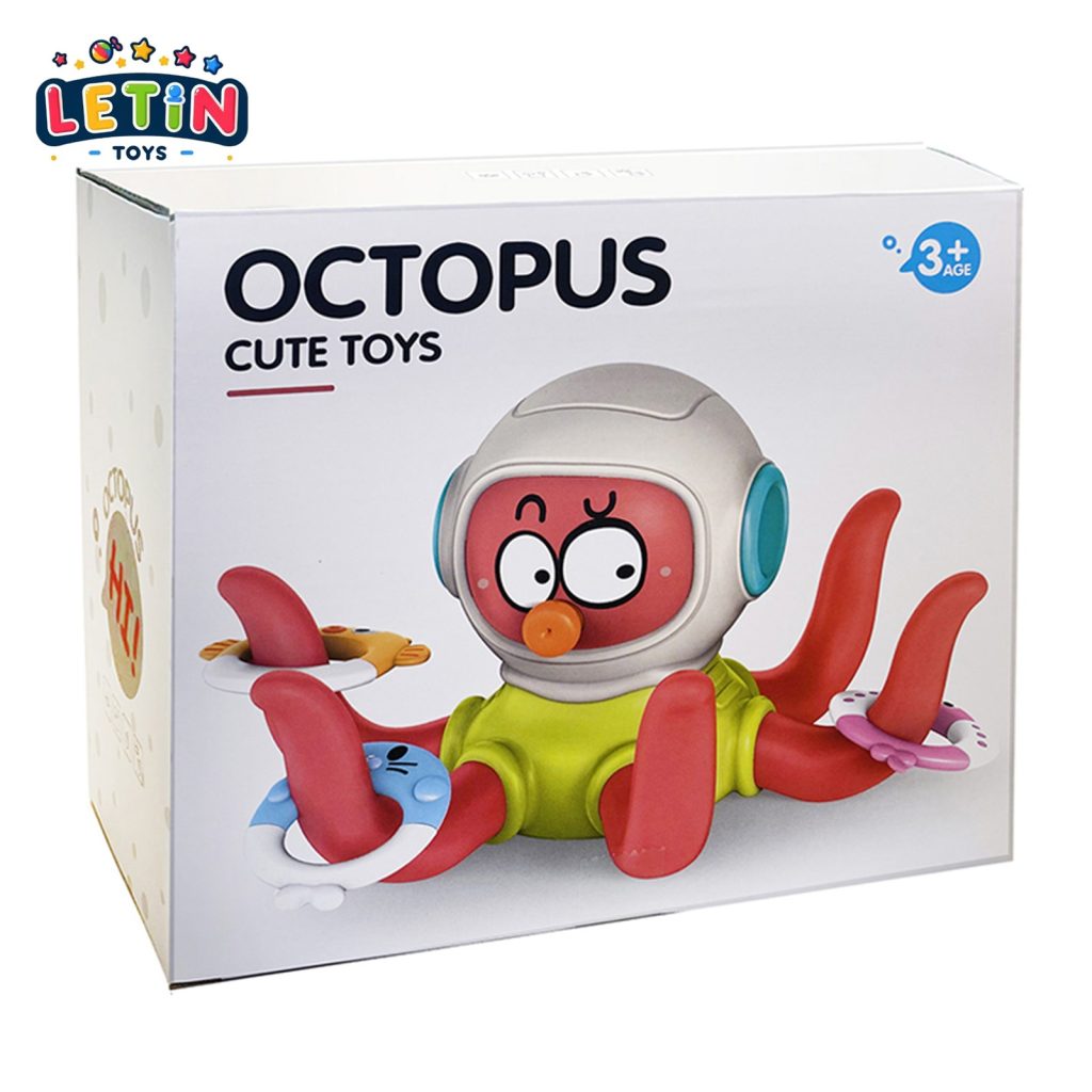 Cartoon Octopus Ring Toss Game