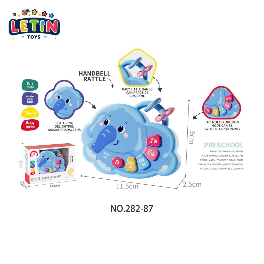 Cartoon Elephant Electronic Keyboard