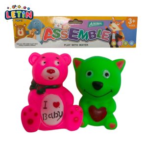 2PCS Squeeze Bath Bear Toy Set