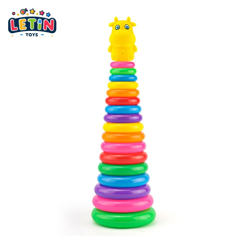 17-Layer Calf Stacking Ring Tower