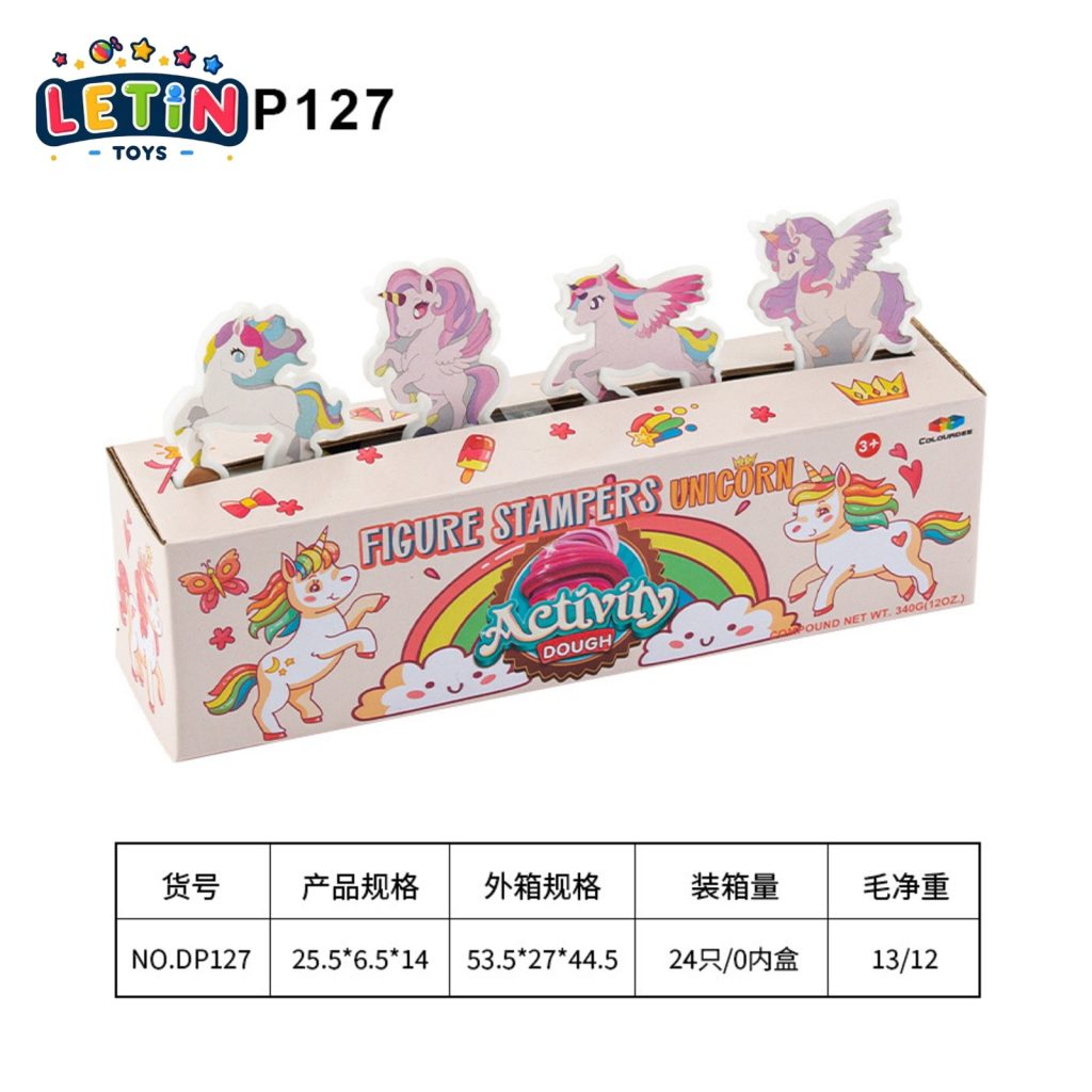 Unicorn Figure Stamper and Modeling Clay Activity Set