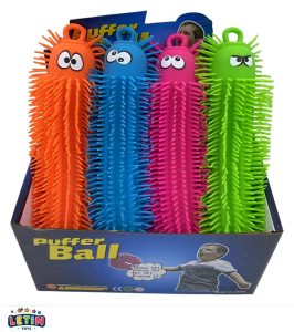 28cm Light-Up Puffer Caterpillar (6 Pcs)