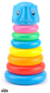Elephant 7-Layer Stacking Ring Tower