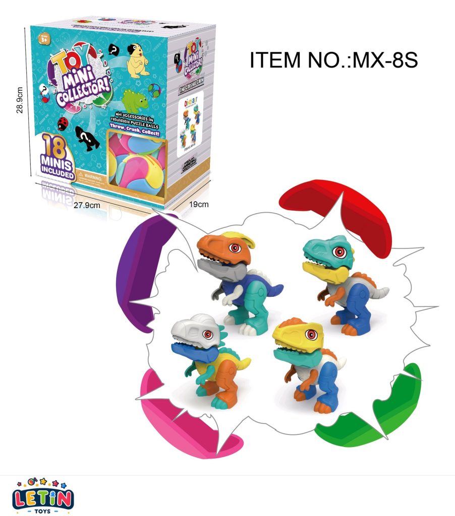 Dinosaur Building Block Blind Box