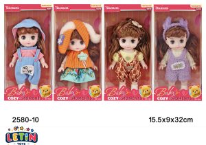 4 Styles 5-Joint 3D Eyes Lolita Fashion Doll 12 inch