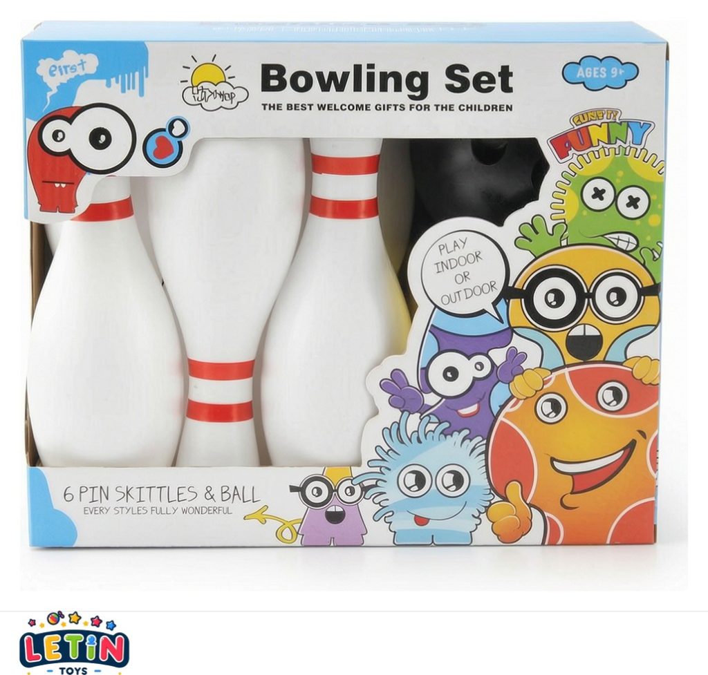 22cm Bowling Set for Kids – Blister Pack