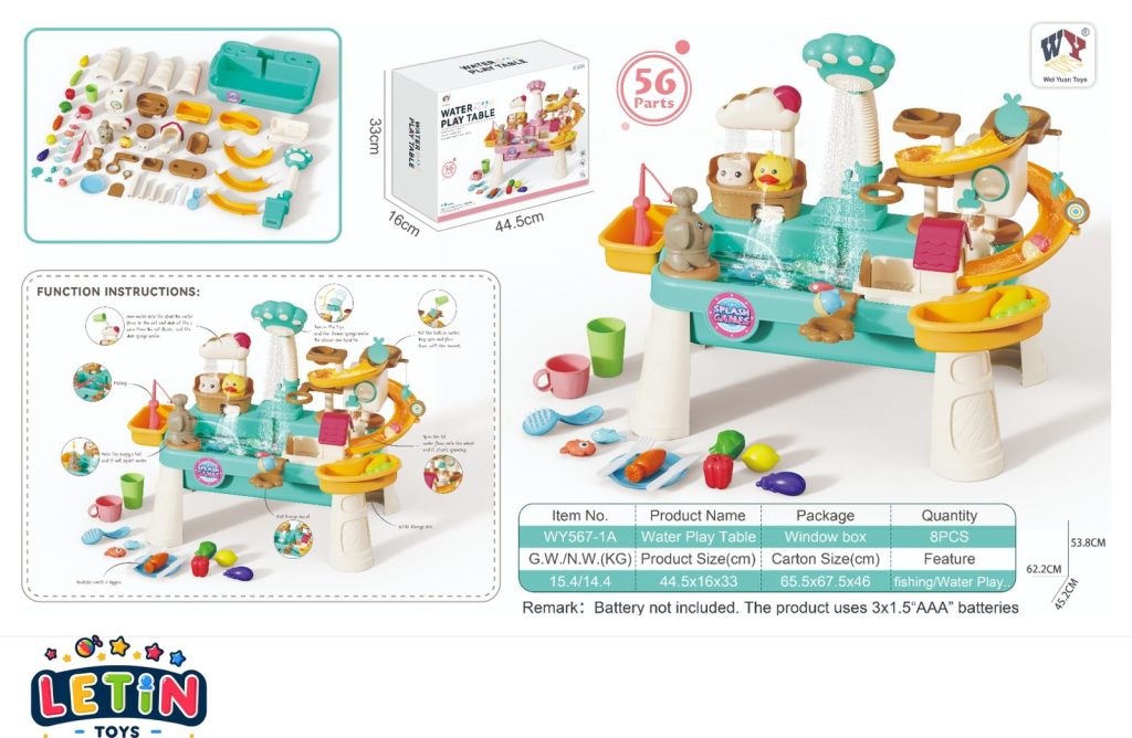 Water Play Table Activity Set