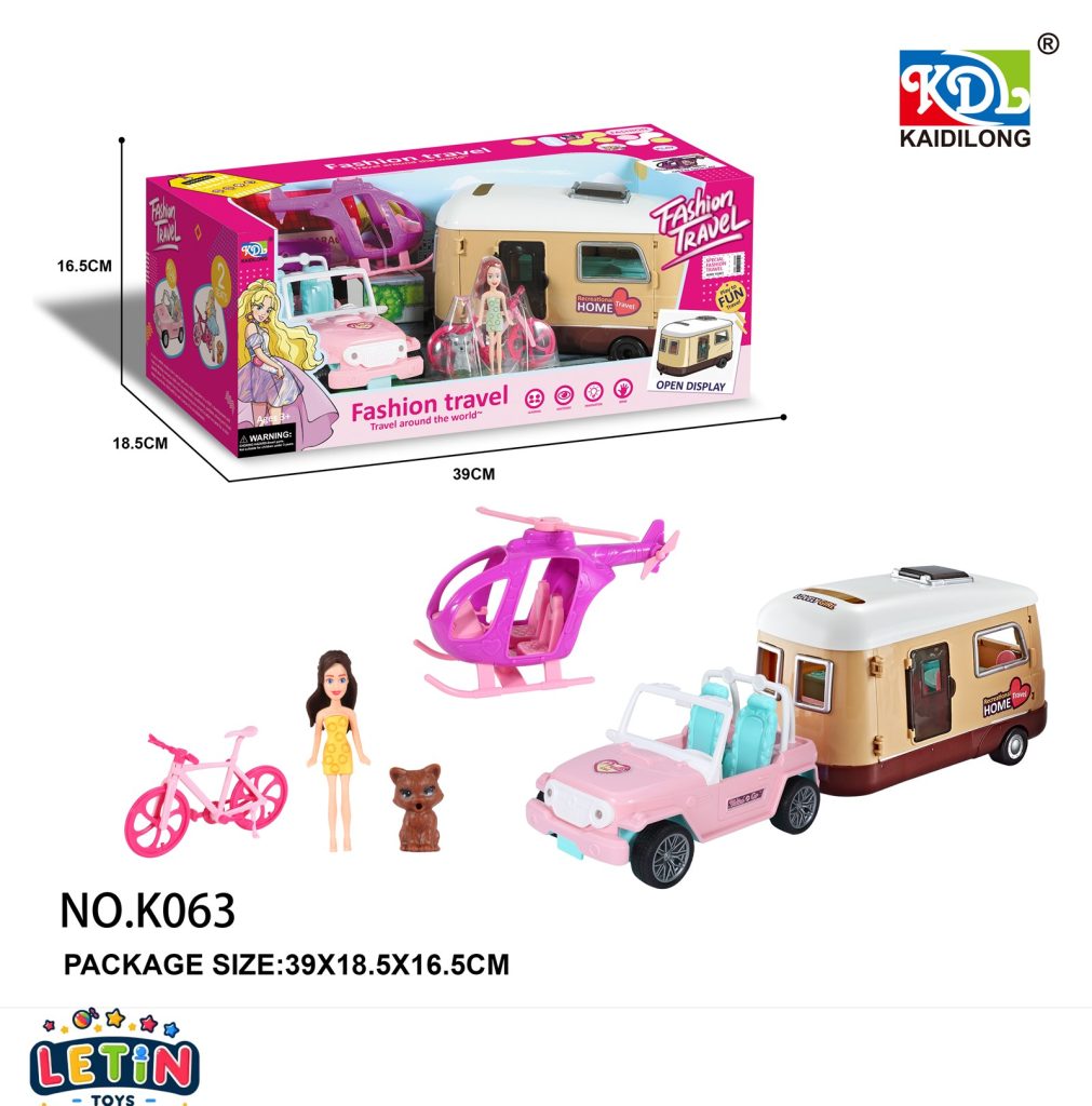 Friction Car Play Set with Lights and Sounds