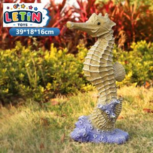 Plastic Seahorse Garden Statue