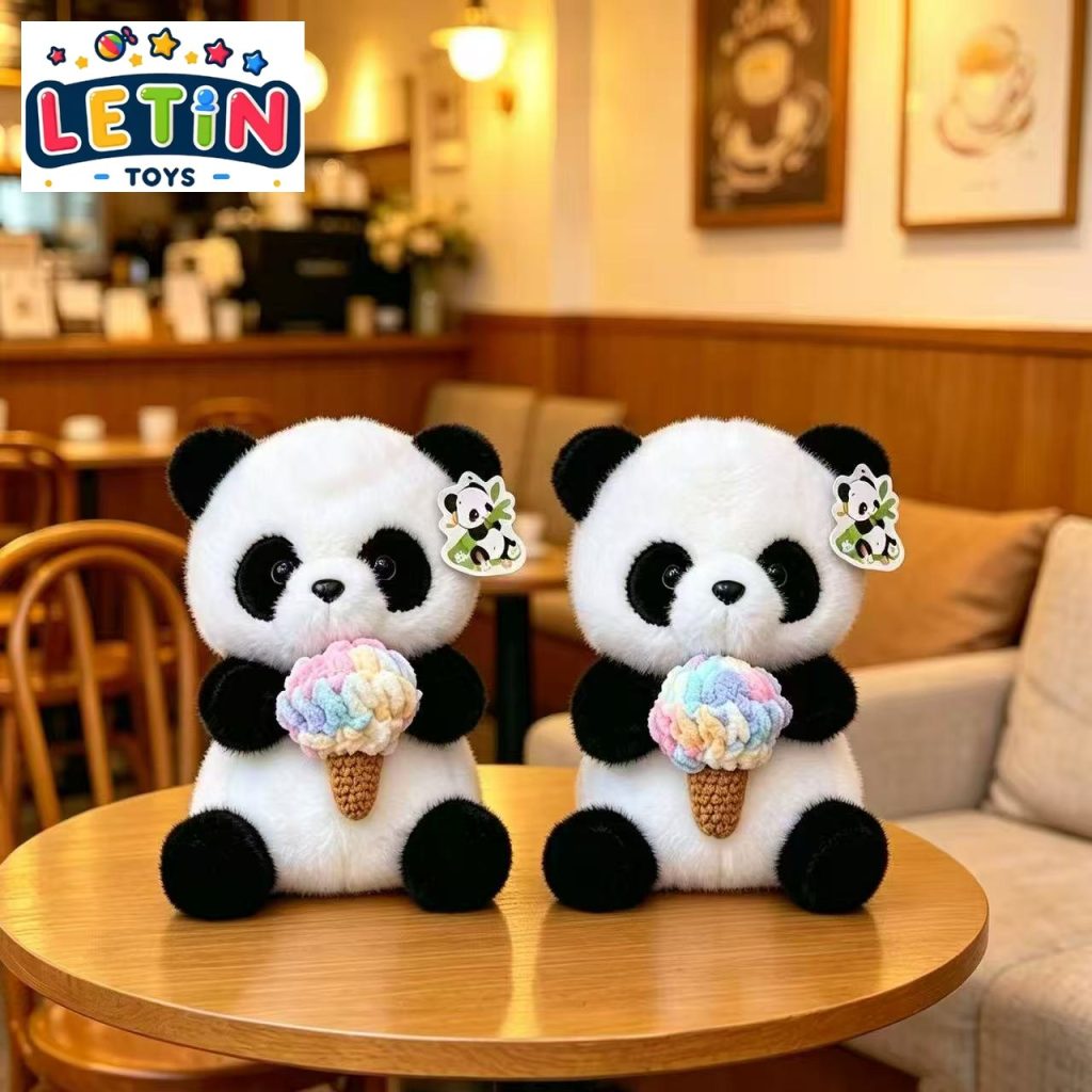 21 cm Plush Ice Cream Panda Toy