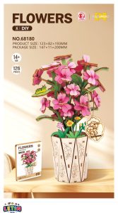 3D Wooden Puzzle Flower Bouquet Series