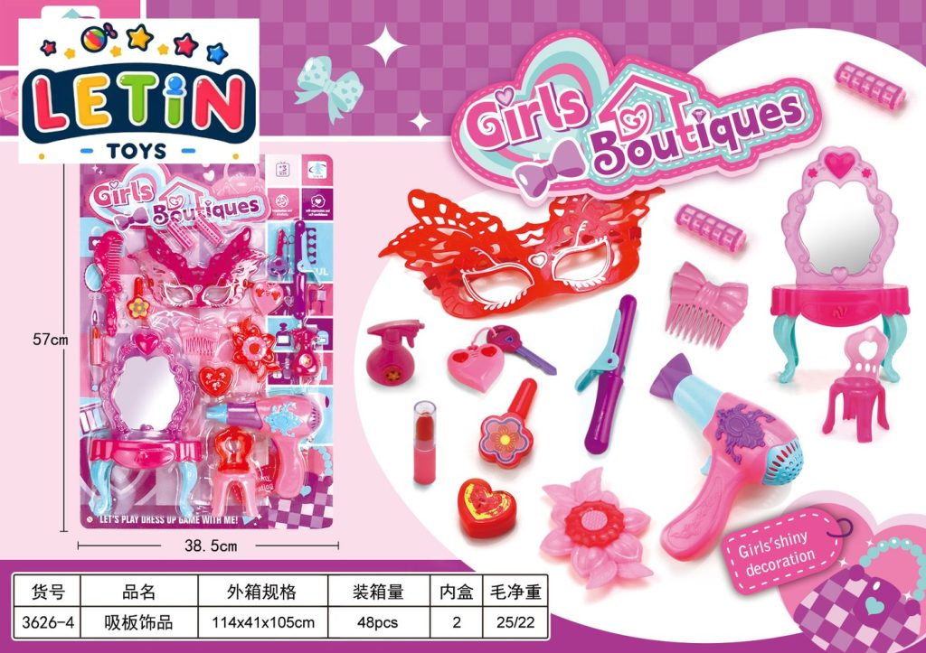Girls Fashion Accessory and Vanity Play Set