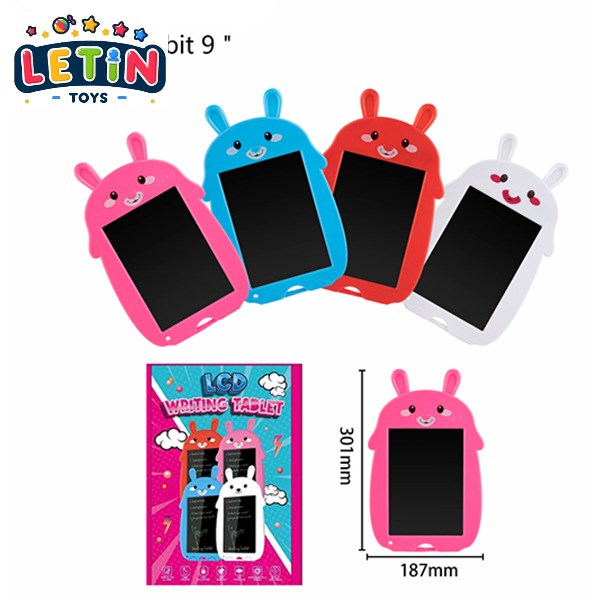 9-Inch Cartoon Bunny LCD Writing Tablet
