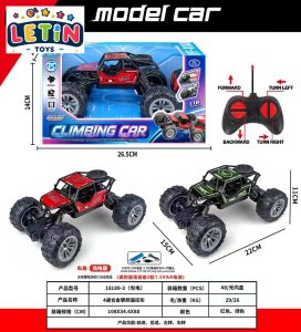 Alloy RC Climbing Car with USB Charging, 27MHz 4-Channel