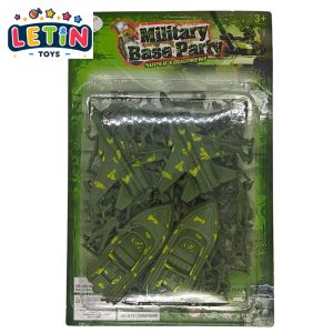 Military Base Play Set with Boats and Aircraft Pieces